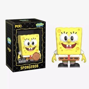 Thrilljoy SpongeBob SquarePants Pix! Collectible Figure Hot Topic Exclusive 🆕